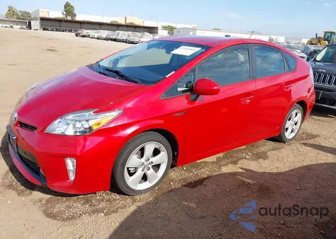 2013 Toyota Prius Five from USA, damaged, VIN JTDKN3DU7D5571681
